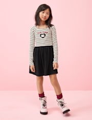 Girls Hello Kitty® Applique Everyday Dress