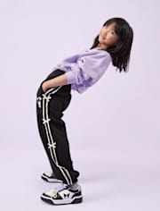 Girls Hello Kitty® Rhinestone Premium Fleece Sweatshirt