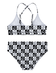 Girls Hurley Checkered Bikini Swimsuit