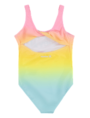 Girls Hurley Rainbow Gradient One Piece Swimsuit