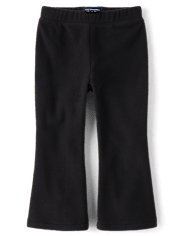 Toddler Girls Microfleece Flare Sweatpants
