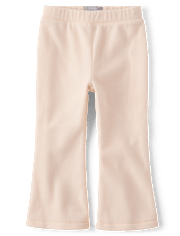 Toddler Girls Microfleece Flare Sweatpants
