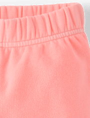 Toddler Garment Dyed Premium Fleece Wide Leg Cargo Lounge Pants