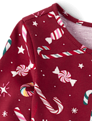 Baby And Toddler Girls Print Babydoll Dress