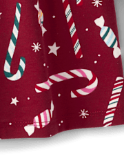 Baby And Toddler Girls Print Babydoll Dress