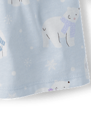 Baby And Toddler Girls Print Babydoll Dress