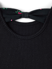 Baby And Toddler Girls Floral Bow Back Dress