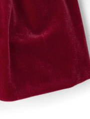 Robe à bulles en velours pour bébés et petites filles