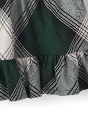 Baby And Toddler Girls Plaid Drop Waist Dress