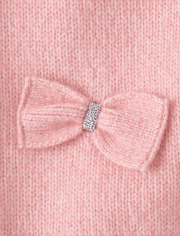 Toddler Girls Bow Sweater