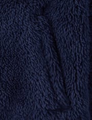 Toddler Girls Heavyweight Sherpa Zip Up Jacket