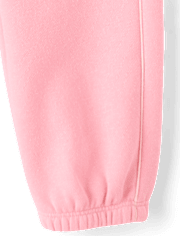 Toddler Girls Puff Graphic Premium Fleece 2-Piece Outfit Set