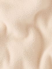 Toddler Girls Print Microfleece Lined Puffer Jacket