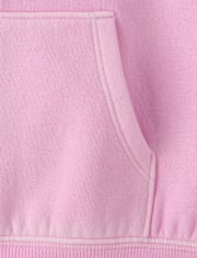 Toddler Garment Dyed Premium Fleece Zip Up Hoodie