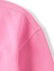 Toddler Girls Garment Dyed Premium Fleece Sweatshirt