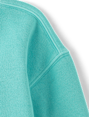 Toddler Girls Garment Dyed Premium Fleece Sweatshirt