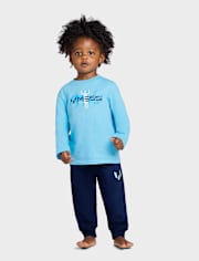 Toddler Boys Messi™ Fleece 2-Piece Outfit Set