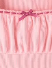 Girls Sueded Rib Shift Dress