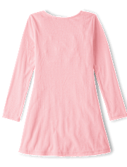 Girls Sueded Rib Shift Dress