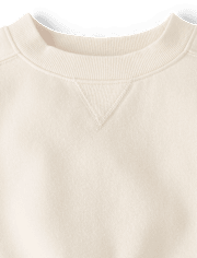 Girls Garment Dyed Premium Fleece Sweatshirt