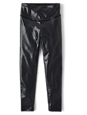 Girls High Shine Leggings