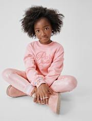 Girls High Shine Leggings