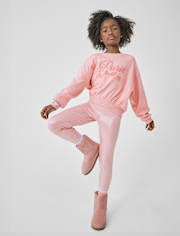 Girls High Shine Leggings