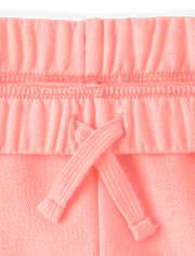 Kids Garment Dyed Premium Fleece Wide Leg Cargo Lounge Pants