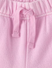 Kids Garment Dyed Premium Fleece Jogger Pants
