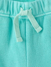 Kids Garment Dyed Premium Fleece Jogger Pants