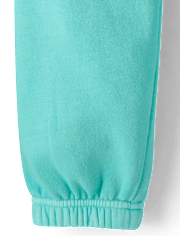 Kids Garment Dyed Premium Fleece Jogger Pants