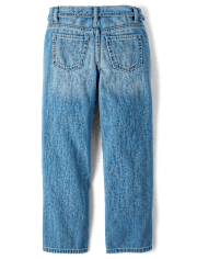 Girls Heart Belted Slouchy Jeans