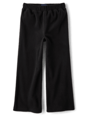 Girls Microfleece Wide Leg Sweatpants