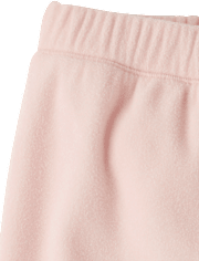 Girls Microfleece Wide Leg Sweatpants