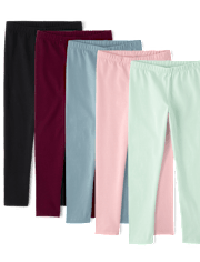 Girls Leggings 5-Pack