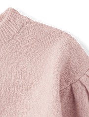 Girls Sequin Bow Sweater