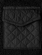 Girls Sherpa Shacket