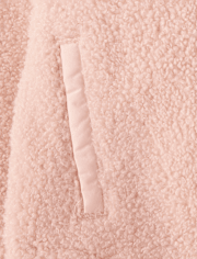 Girls Sherpa Shacket