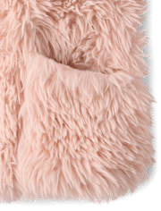 Girls Faux Fur Coat