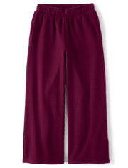 Girls Winter Warm Wide Leg Lounge Pants
