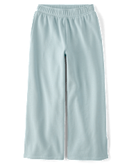 Girls Winter Warm Wide Leg Lounge Pants