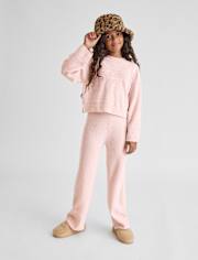 Girls Super Nova Wide Leg Lounge Pants