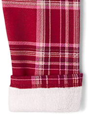 Girls Print Winter Warm Leggings