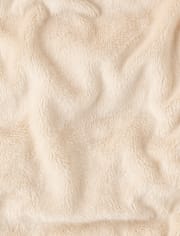 Girls Faux Fur Lined Long Puffer Jacket