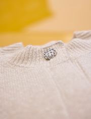 Girls Shimmer Sweater Cardigan