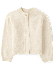 Girls Shimmer Sweater Cardigan