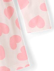 Baby And Toddler Girls Heart Bow Back Dress
