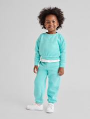 Toddler Garment Dyed Premium Fleece Jogger Pants