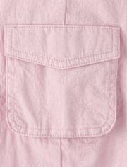 Baby And Toddler Girls Parachute Pull On Cargo Jogger Pants