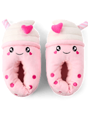 Girls Dessert Drink Slippers
